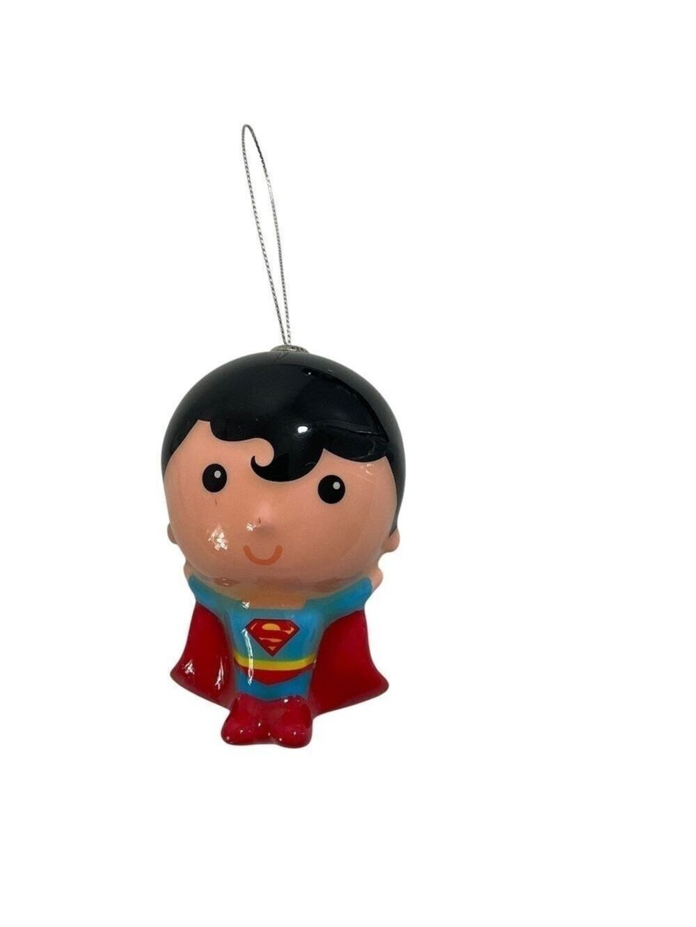 Hallmark Christmas Ornament DC Comics Superman Decoupage 2.5 x 3.5 x 2 inches